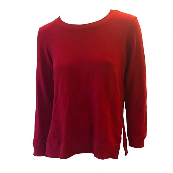 Red Sweater Shirt Christmas Sweater Holiday Dinner Event - Picture 2 of 5